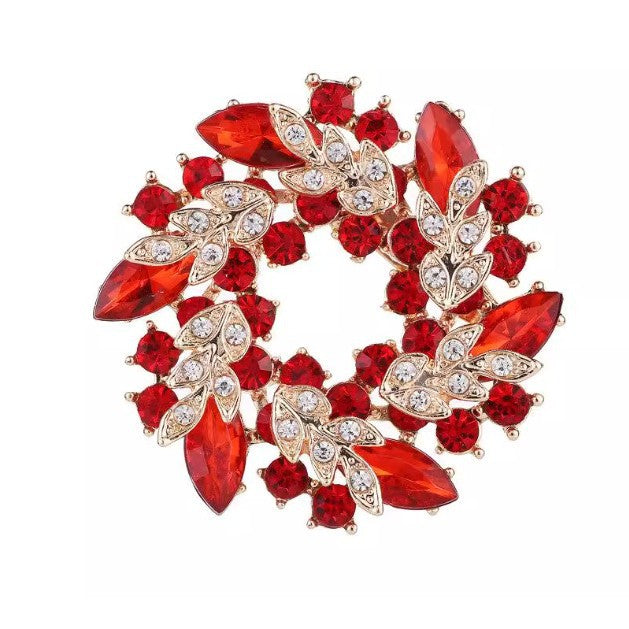 Ladies' Bauhinia Flower High Fashion Brooch