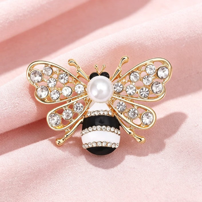 Women’s Bee Pearl Fashion Brooch