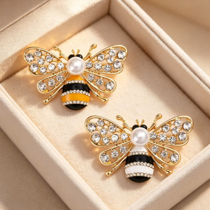 Women’s Bee Pearl Fashion Brooch