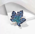 Ladies Maple Leaf Advanced Fashion Brooch