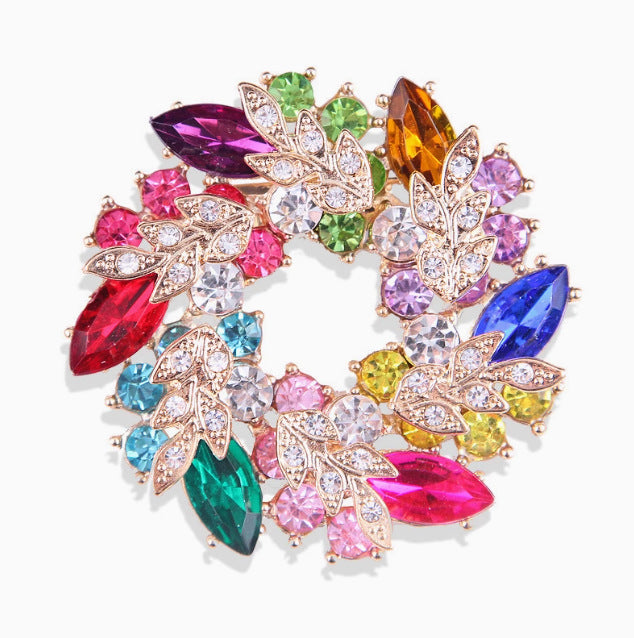 Ladies' Bauhinia Flower High Fashion Brooch