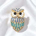 Ladies' Owl Bright Diamond Fashion Brooch
