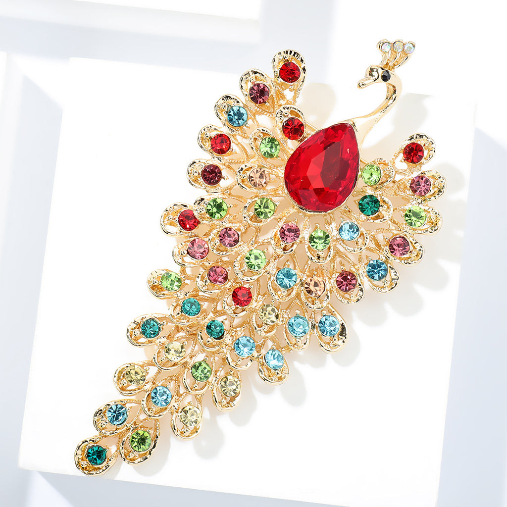 Ladies Peacock High end Fashion Brooch