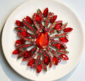 Ladies' Blooming Flower High Fashion Brooch