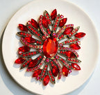 Ladies' Blooming Flower High Fashion Brooch